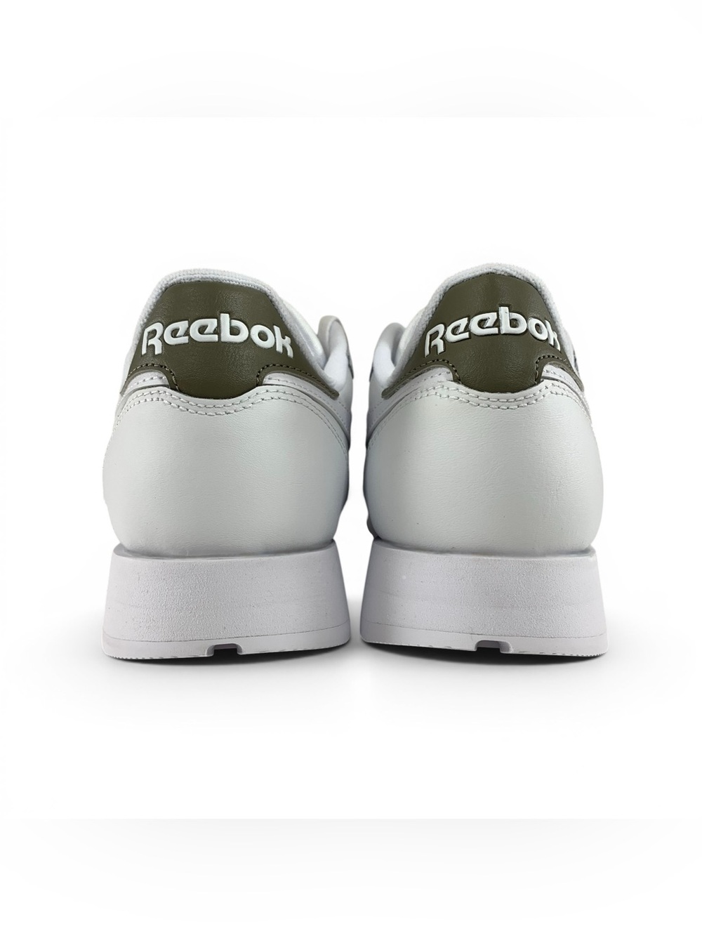 Reebok Classic Leather White Gritty Grey Men's Shoes Sneakers 100242398 - Picture 5 of 10